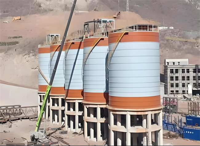 凤泉高架钢板仓