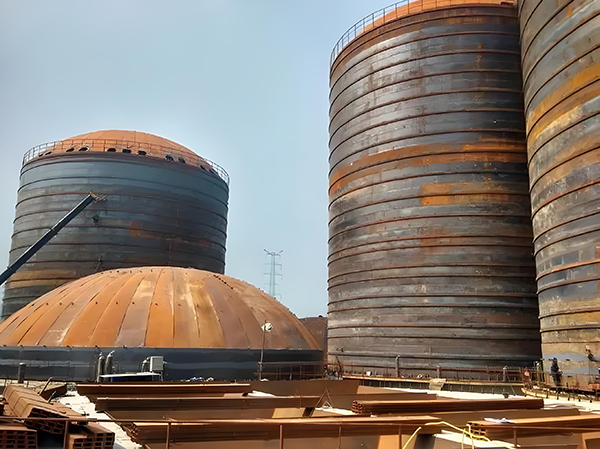 凤泉焦粉钢板仓